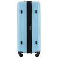 2 Piece Luggage Set With Bags Expanable Spinner Wheels Abs Lightweight Suitcase With Tsa Lock 20Inch 24Inch Light Blue Abs