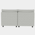 Love Seat Couches, Chaise Longue Mid Century Modern Sofa Couch With Storage For Small Spaces, Living Roombedroom Grey Fabric