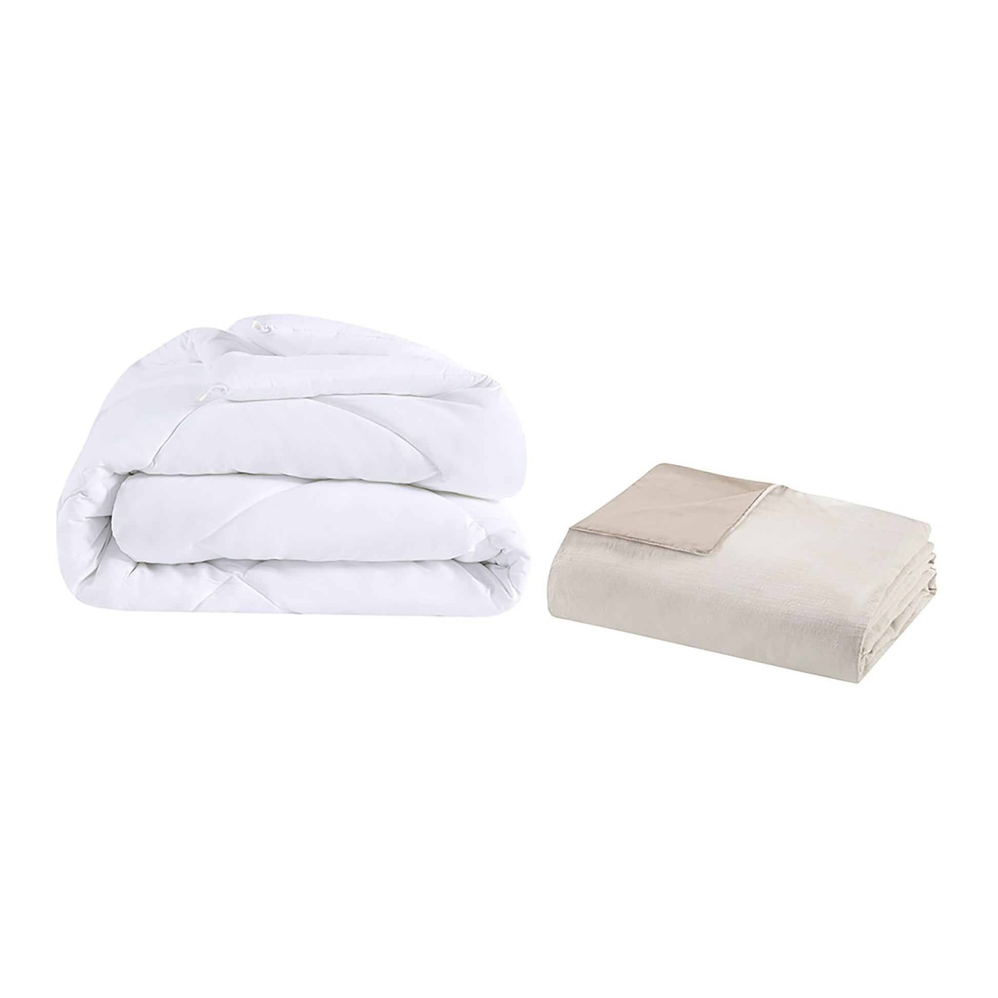 5 Piece Organic Cotton Oversized Comforter Cover Set W Removable Insert Natural King Cal King Natural Cotton