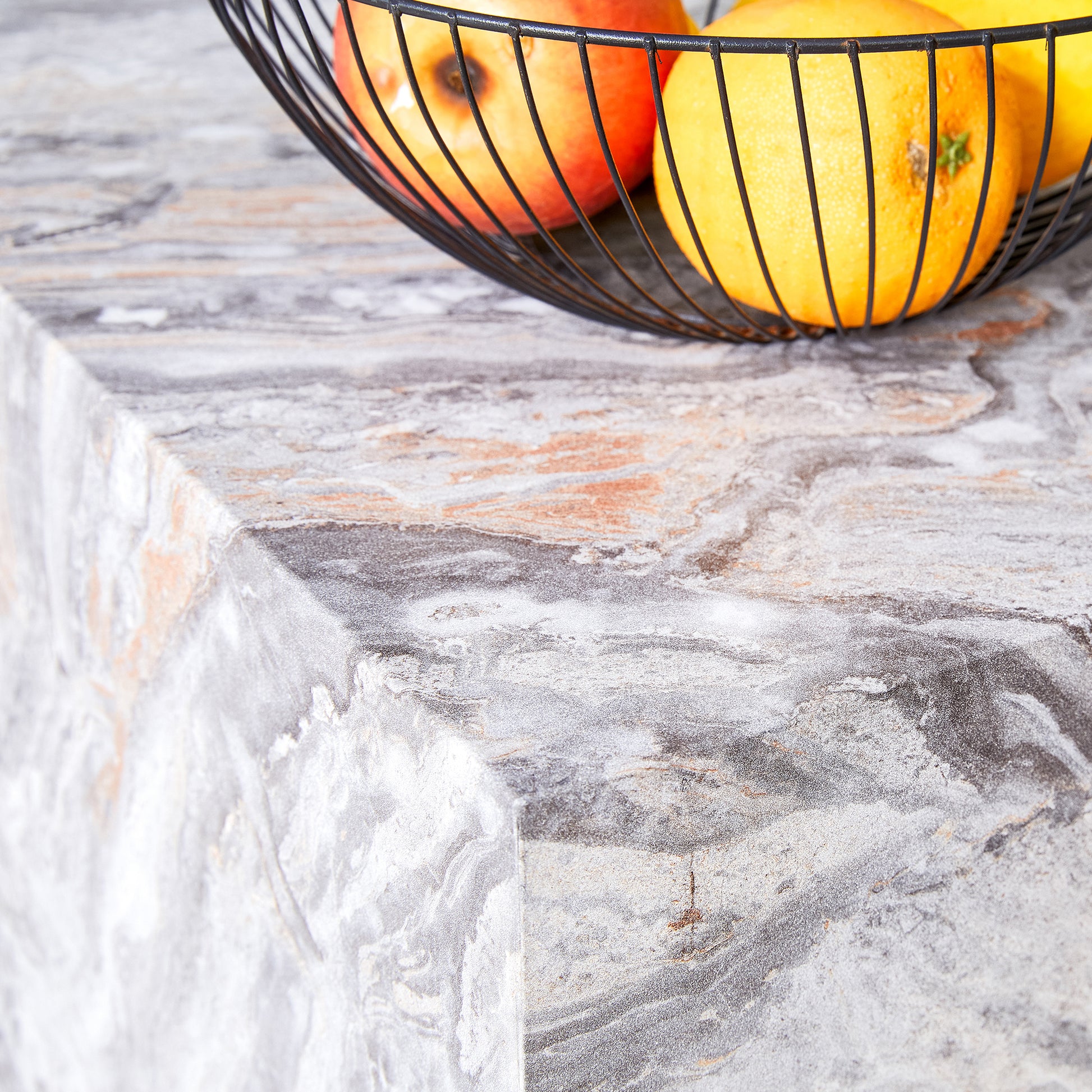 Modern Mdf Coffee Table With Grey Texture Pattern 39.3X23.6X11.8 Inches Stylish And Durable Design Grey Mdf