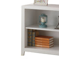 White 2 Shelf Bookcase 2 Or Less White White Standard Horizontal Primary Living Space Closed Back Wood Pine