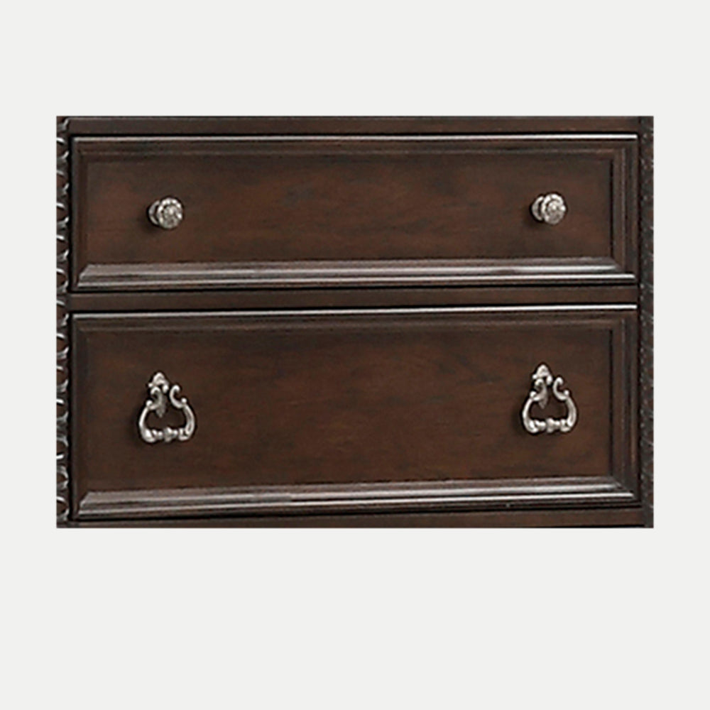 Mahogany Traditional 5 Drawer Chest Mahogany Solid Wood Mdf