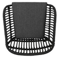 Orlando Chair Grey Iron Plastic