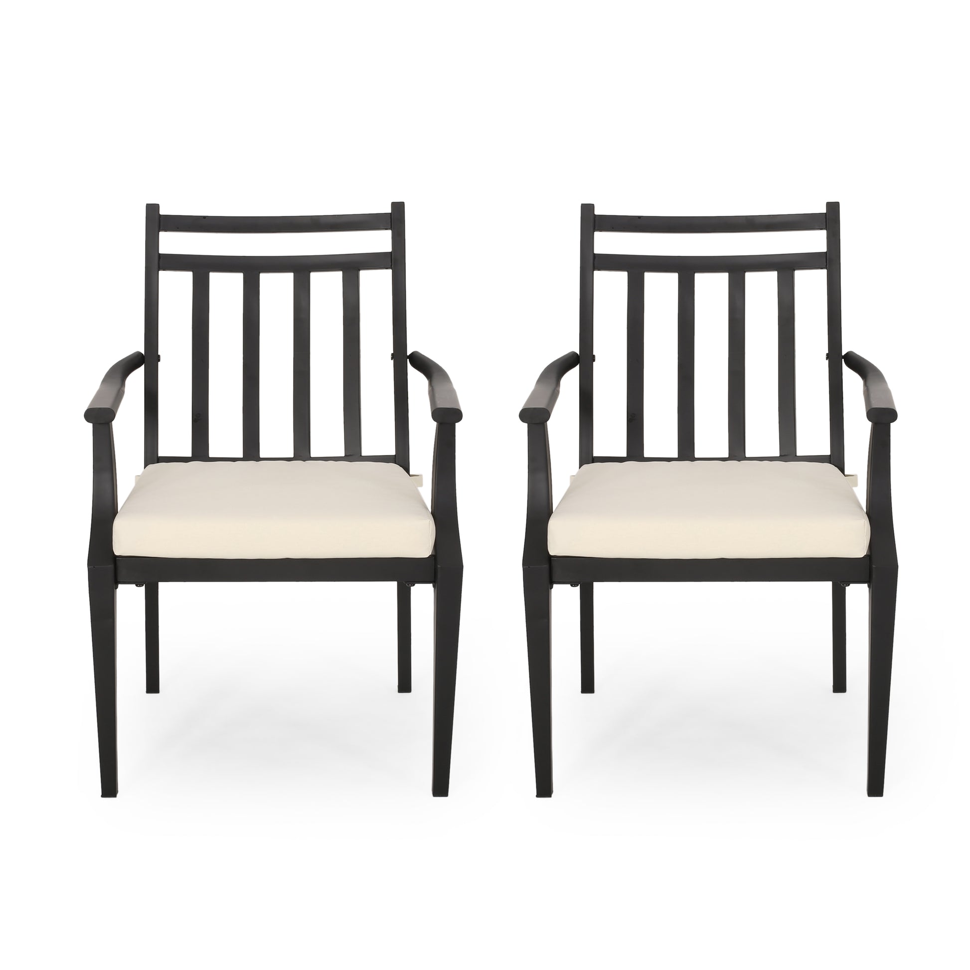 Delmar Dining Chair Black Acacia Wood