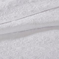 Reversible Bedspread Set White Full White Cotton
