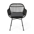 Orlando Chair Grey Iron Plastic