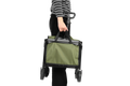 Lightweight Portable Heavy Duty Folding Beach Wagons With Wheels Outdoor Utility Carts For Grocery, Camping, Shopping, Sports, Garden With Large Capacity Army Green Army Green Steel