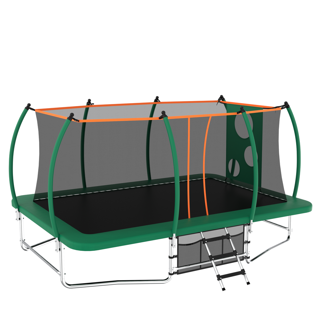 10*16Ft Trampoline Green Steel