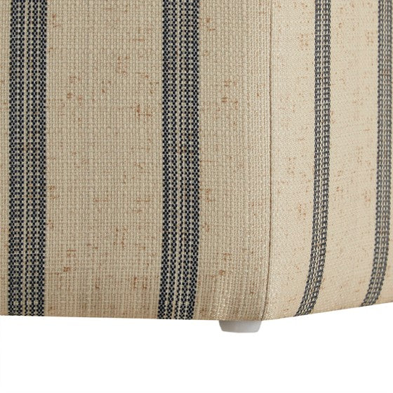 Ellen Accent Ottoman Natural Solid Wood