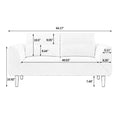 Convertible Futon Sofa Bed, Comfy Loveseat Sleeper Sofa With Adjustable Armrest, Strengthen Wood, Thick Padded Cushion, Small 2 Seater Couch For Living Room, Bedroom, Pink Pink Foam 2 Seat
