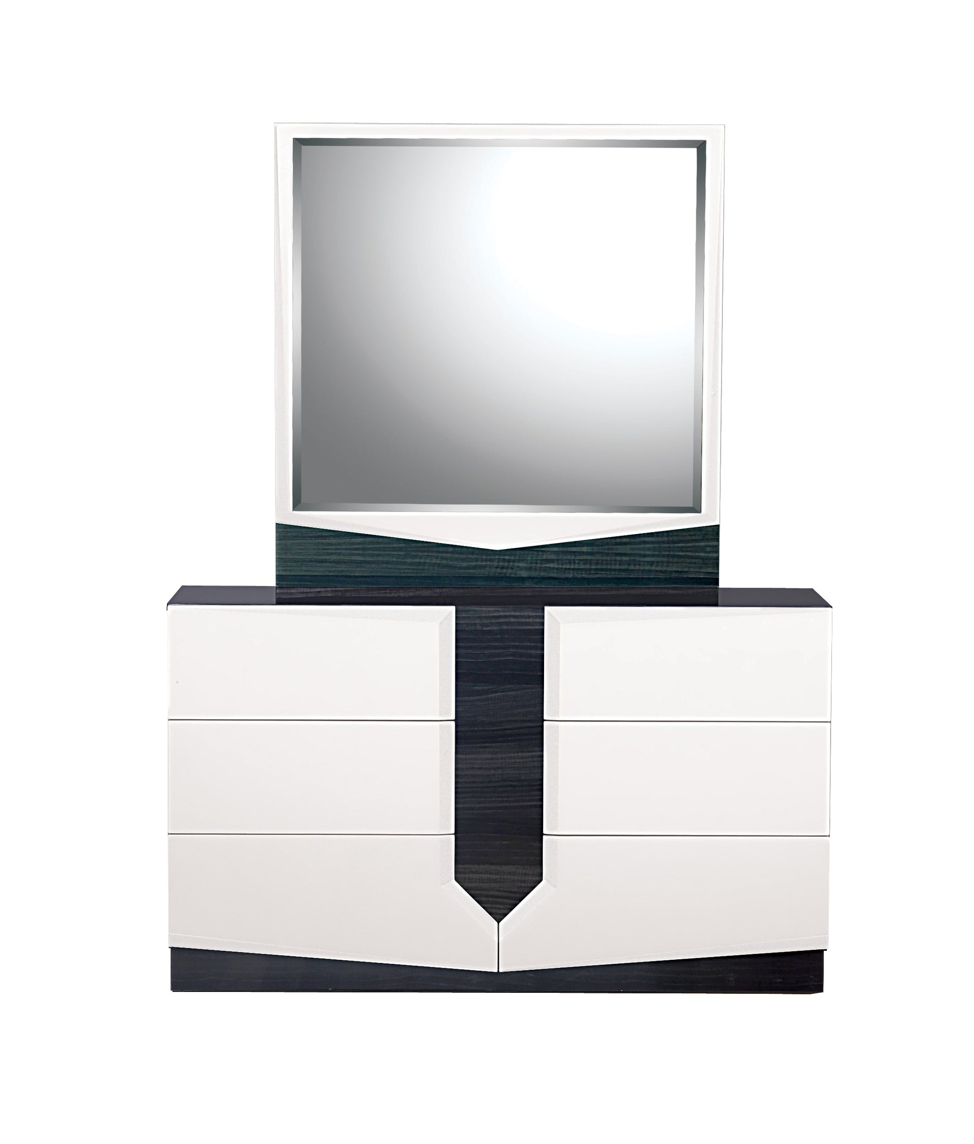 Vios Zebra White Hg Mirror White Black Mdf