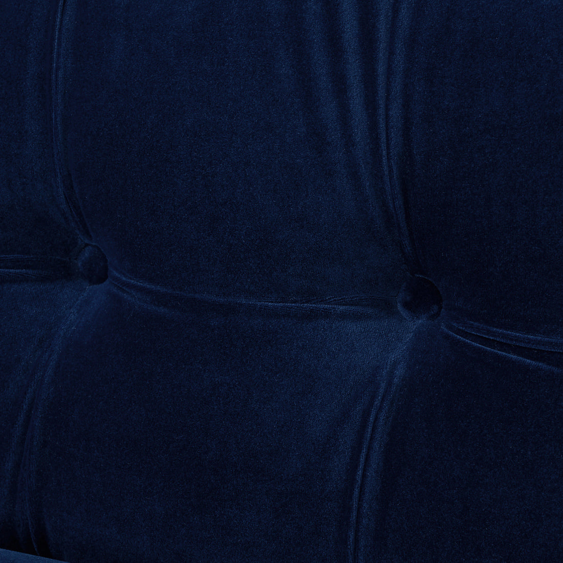 Jack 84" Modern Tuxedo Tufted Sofa, Navy Blue Velvet Navy Blue Foam Velvet 3 Seat