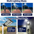 Solar Street Lights Outdoor,800Pcs Super Bright Led Beads Commercial Parking Lot Light, Dusk To Dawn Solar Security Flood Lights Motion Sensor Solar Led Lamp For Basketball Court, Road, Playground Black Blue Modern,Sporty,Vintage Metal