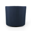 Swivel Chair Blue Fabric