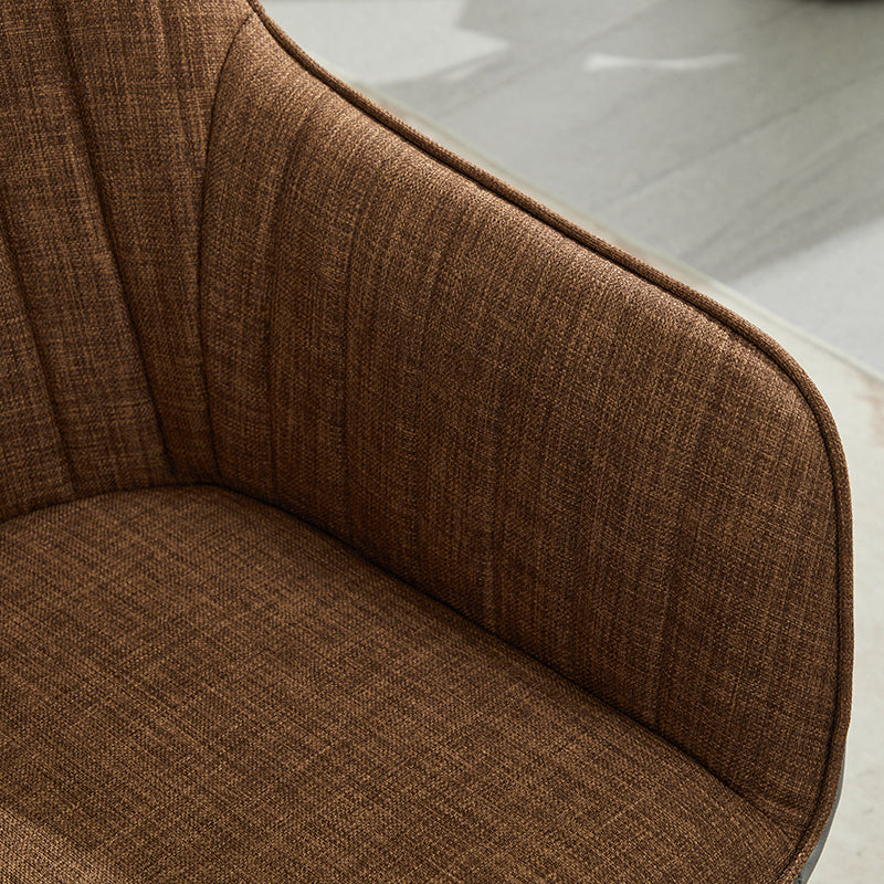 Ts Leisure Chair Dining Chair Black Brown Grey Linen