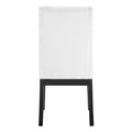 Yves 8 Piece Dining Set White White Wood