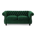 Seat Sofa Emerald Velvet 2 Seat