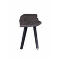 60 Inch Modern Dining Bench, Acacia Wood Table, Live Edge, Iron Legs, Gray, Black Black Gray Gray Dining Room Modern Acacia Iron Acacia Wood