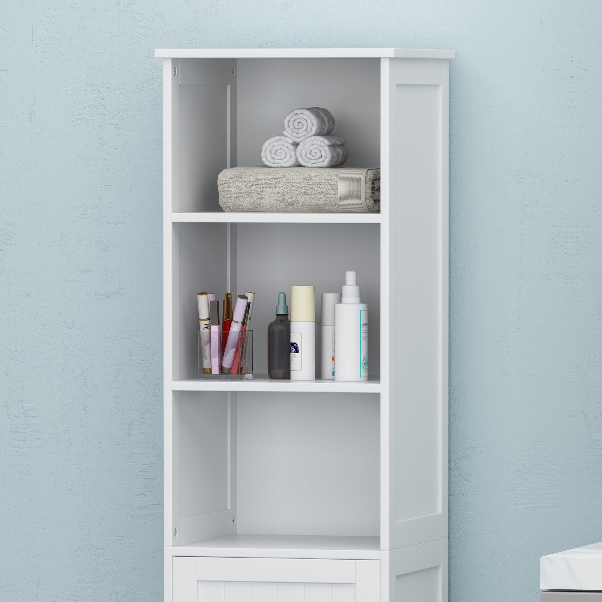 Bathroom Cabinet White Mdf