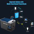 V28 Portable Refrigerator, 29Qt Car Freezer With App Control,12V,45W Low Noice Cooler For Rv, Boat White Plastic