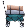 Minimeetall Multi Use Bag,Collapsible Foldable Wagon Cart Beach Wagon Heavy Duty Utility Cart Utility Wagon Grocery Cart For For Camping 3Pcs Plastic Liner Bag Covercyan Cyan Steel