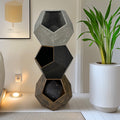 25.98'' Modern Pet Furniture Cat Litter, Sofa Side Table, Planter Mdf Multifunctional Furniture, Burmese Sumac Black Brown Mdf