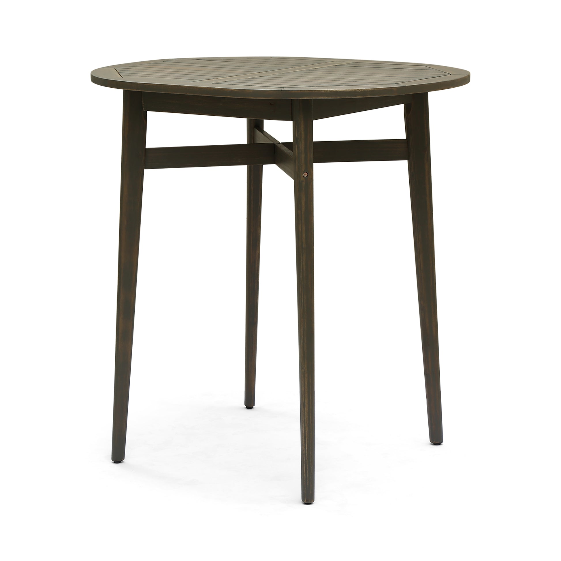 Stamford Bar Table Grey Acacia Wood