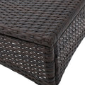 Cancun 4Pcs Chat Set Multi Pe Rattan Iron Waterproof Fabric