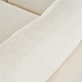 Modern Large Modular Sectional Sofa For Living Room, Bedroom, Salon, 3 Piece Free Combination Beige Polyester 3 Seat