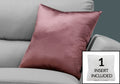 Pillows, 18 X 18 Square, Insert Included, Decorative Throw, Accent, Sofa, Couch, Bedroom, Pink Hypoallergenic Polyester, Modern Pink Polyester Polyester