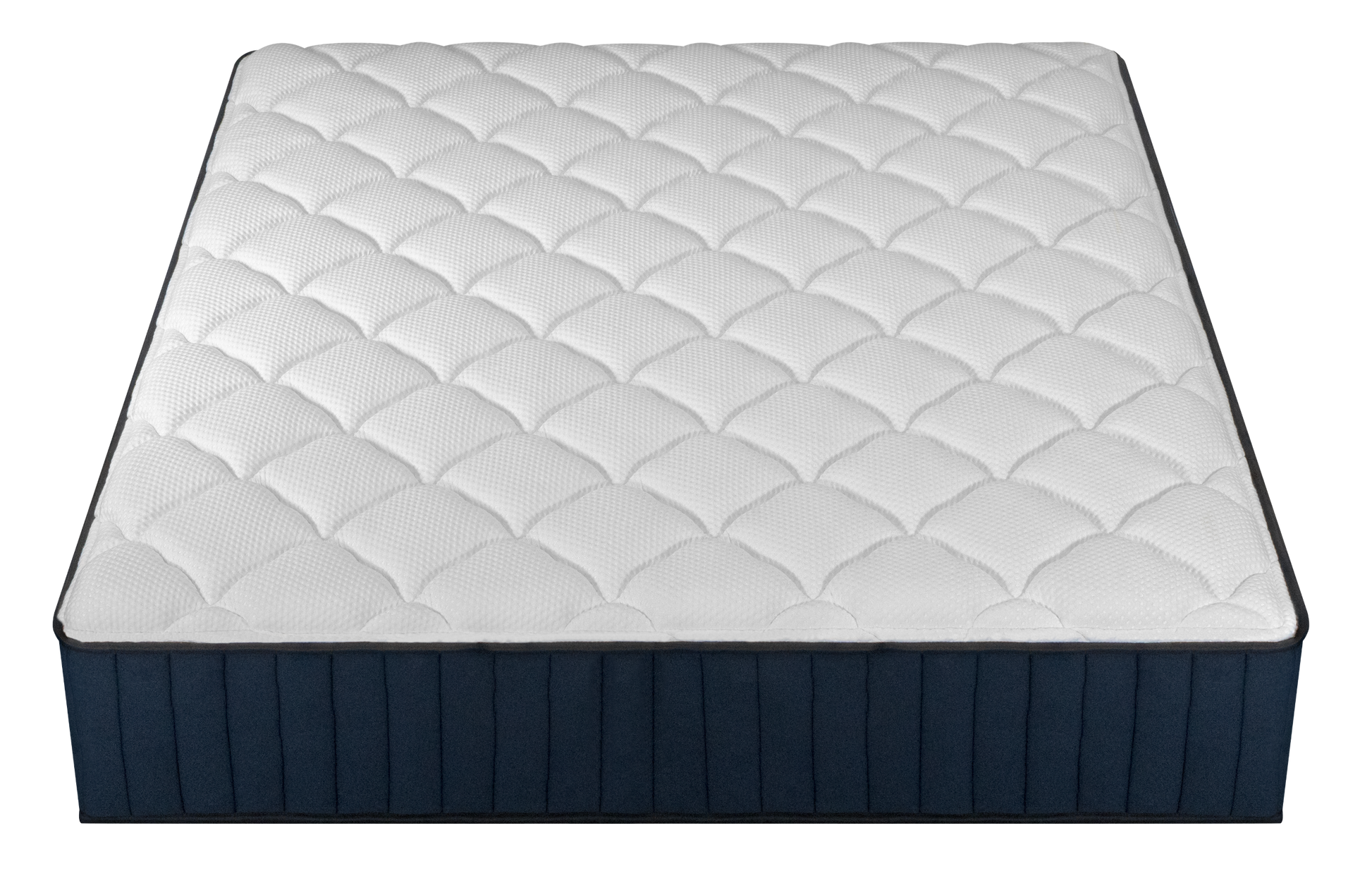 Queen Size Serenity 12" Medium Tight Top Cooling Gel Memory Edge Support Pocket Spring Premium Hybrid Mattress White Black Blue Polyester Foam Spring Queen