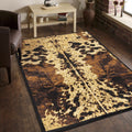 Tribes Gc Yls4008 Multi 7 Ft. 10 In. X 10 Ft. 3 In. Southwest Area Rug Black Polypropylene