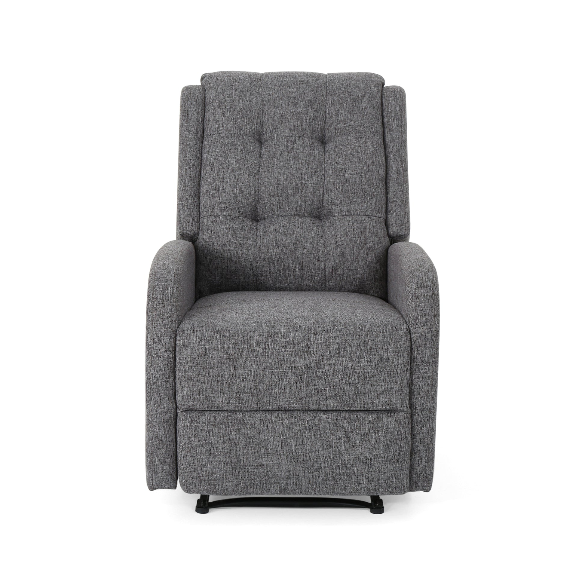 24.75" Wide Manual Standard Recliner Charcoal Fabric