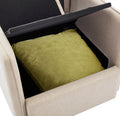 Swivel Accent Chair, Comfy Single Sofa Chair With Storage, Modern Arm Chair For Living Room, Fabric Swivel Armchair With Metal Base Beige Beige Brown Linen