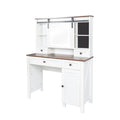 Farmhouse Makeup Vanity With Mirror And Lights,41.73