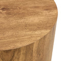 The Cylindrical Table With Its Patterned Design Can Be Easily Integrated Into A Variety Of Interior Styles, From Coffee Tables To Small Dining Tables, Workbenches Or Makeshift Writing Desks. Wood Mdf
