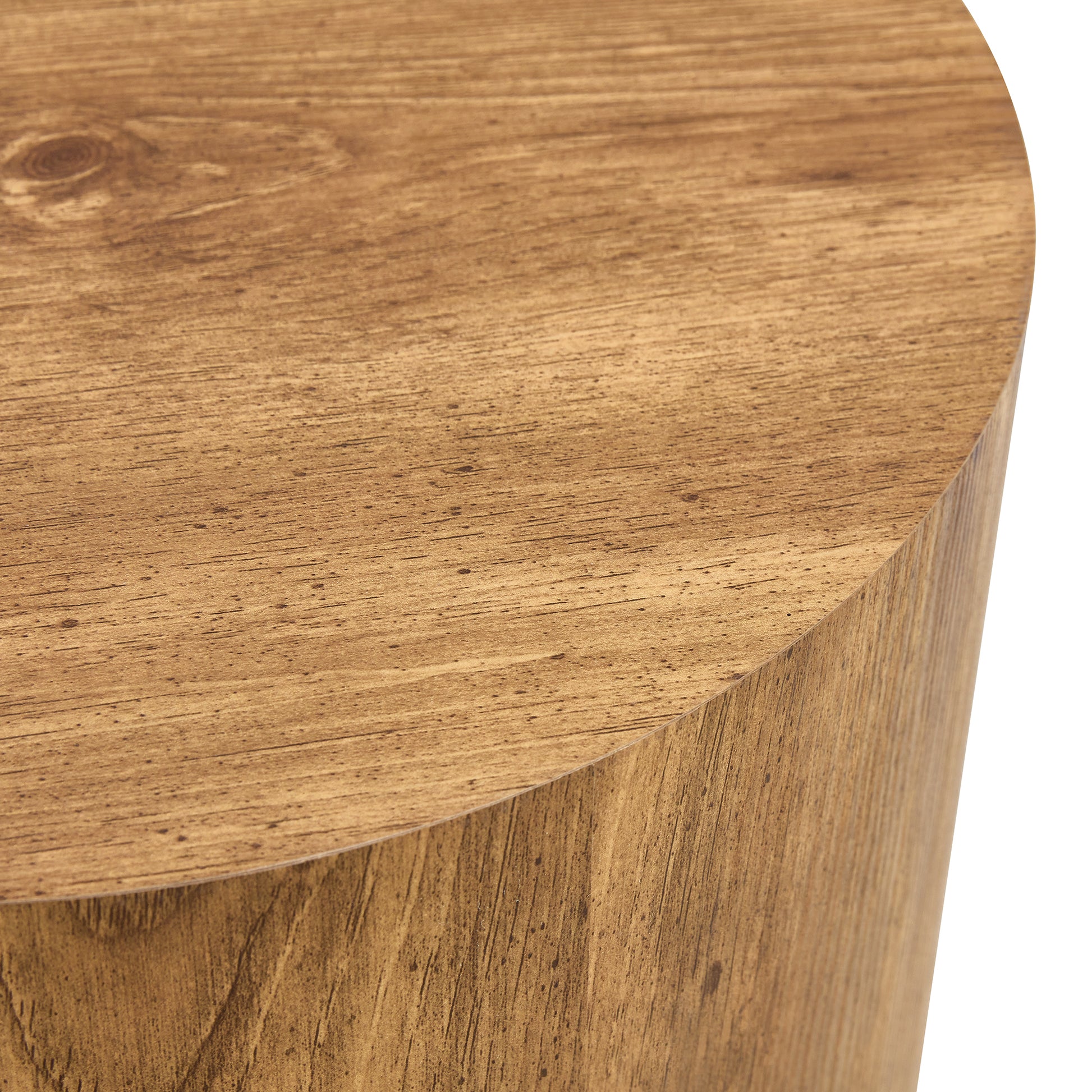 The Cylindrical Table With Its Patterned Design Can Be Easily Integrated Into A Variety Of Interior Styles, From Coffee Tables To Small Dining Tables, Workbenches Or Makeshift Writing Desks. Wood Mdf