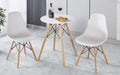 1 Table 2Chair,3Pcs 1Set,Dining Set,Dining Table,Office Table,Coffee Table White Mdf