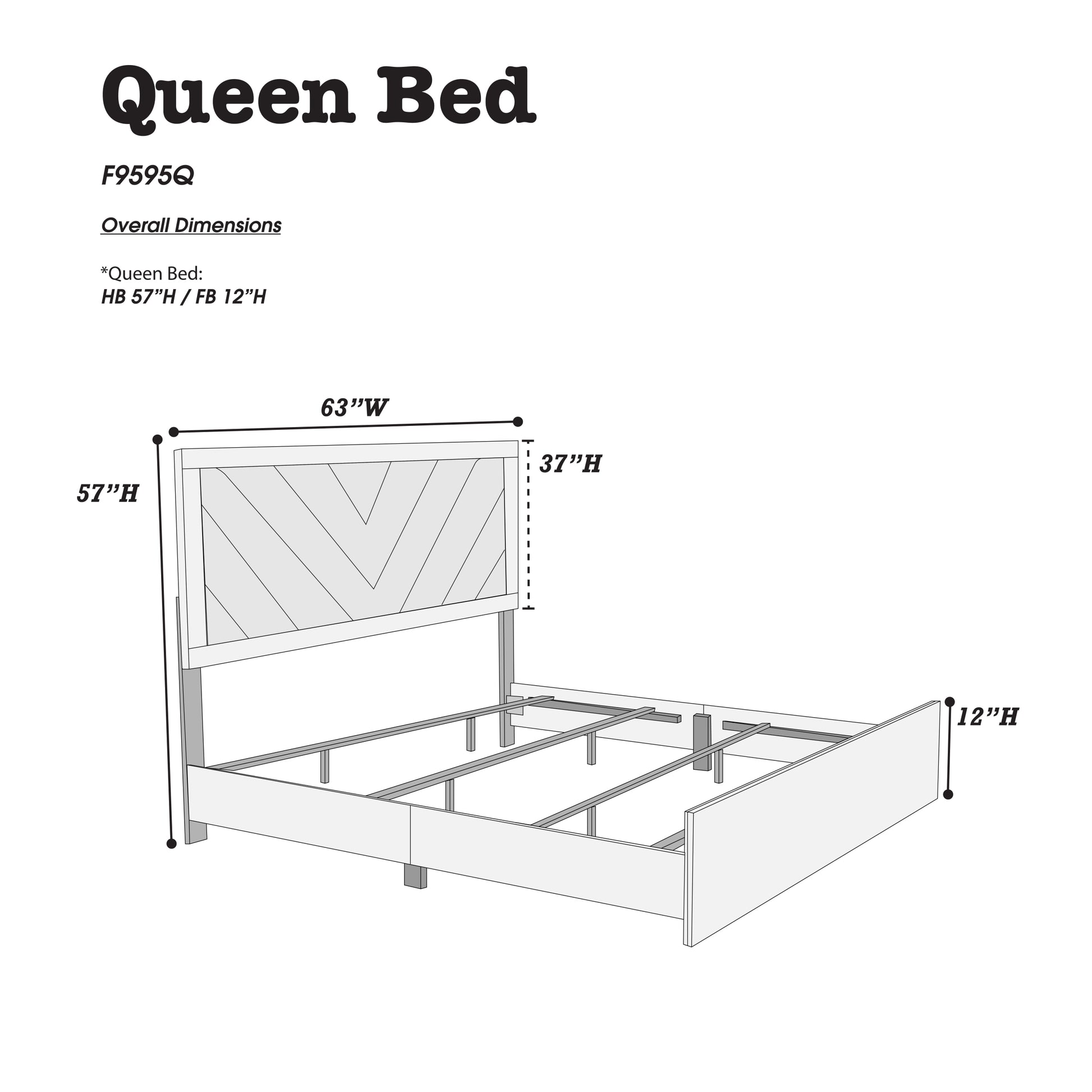 Queen Bed In Dark Gray Oak Rustic Accents Box Spring Required Queen Dark Gray Panel Fabric