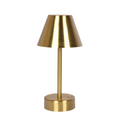 Elegance Rechargeable Led Table Lamp Plated Brass Led Touch Switch Antique Brass,Gold Table&Floor Lamps Brass