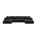 Oversized Sponge Cloud Sofa,Modern Upholstered Sectional Sofa Couch Set,Modular 162