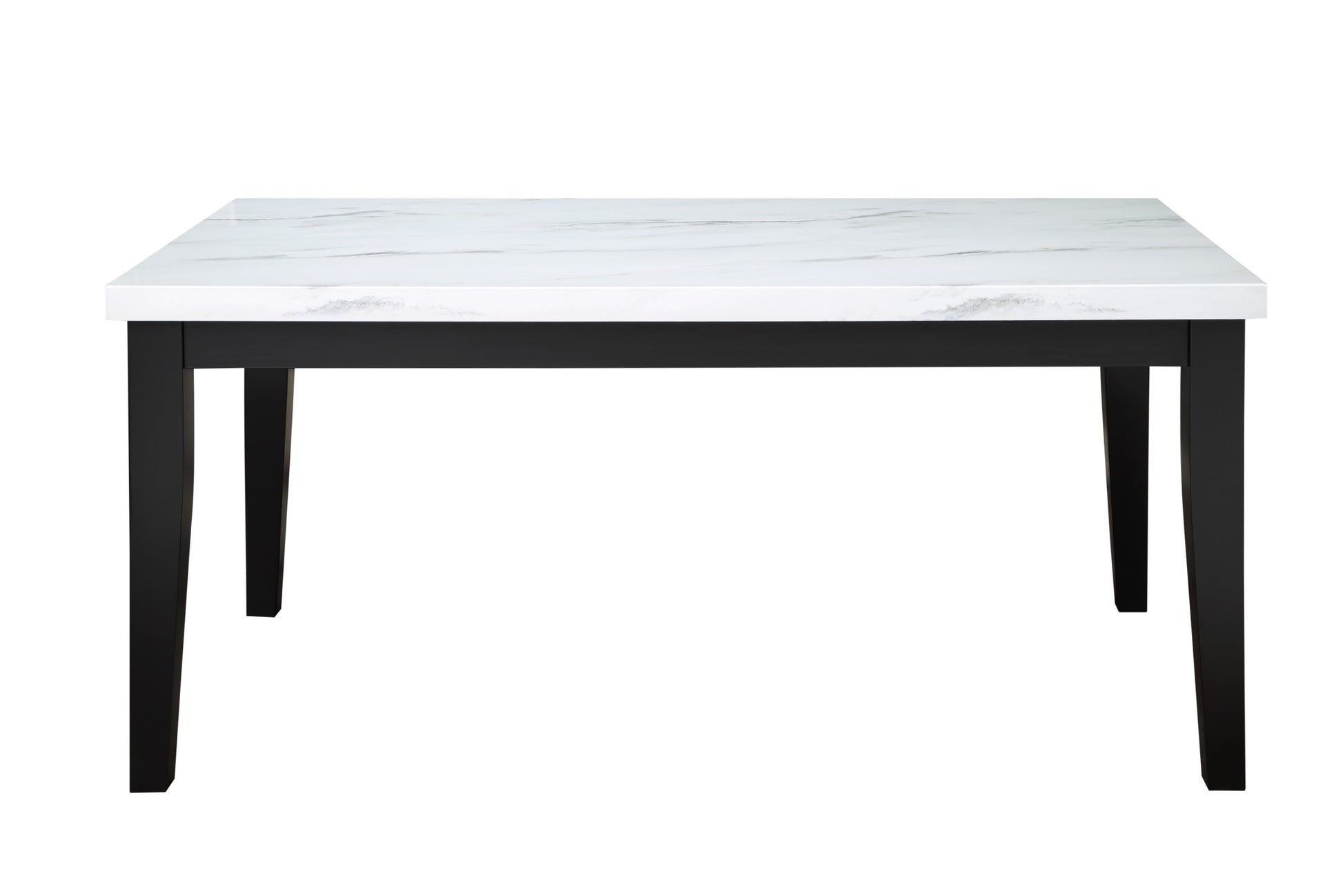 Sterling 7 Piece Dining Set Black Black Wood