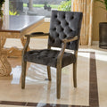 Arm Chair Charcoal Velvet