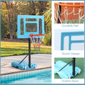 Soozier Poolside Basketball Hoop Stand, 36.5