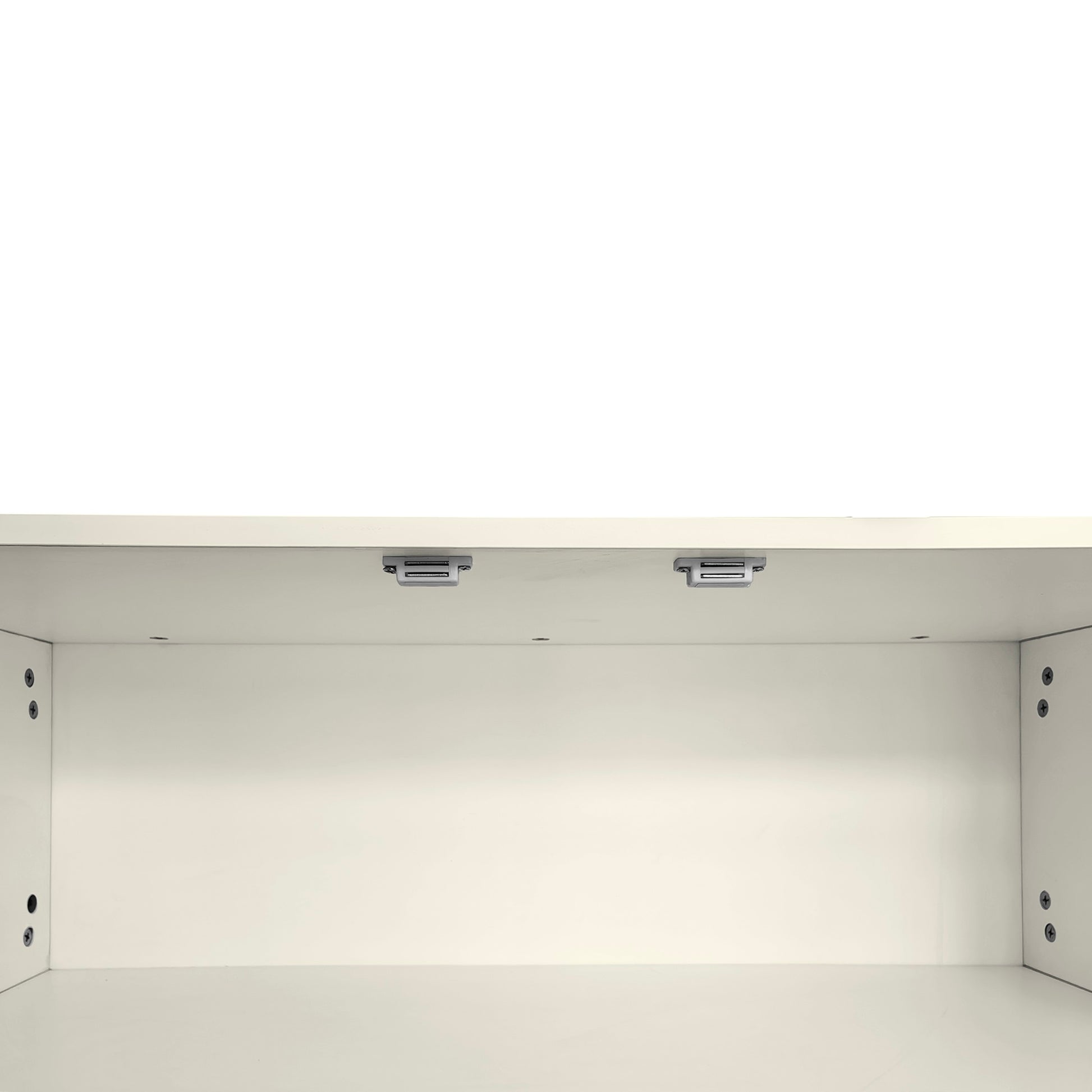 Modern Shoe Storage Bench With Hidden Storage And Upholstered Cushions For Bedside, Living Room And Entryway Antique White Antique White Mdf Metal