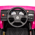 12V Kids Ride On Dump Truck W Parents Control,2Wd,Rear Wheel Suspension,Electric Dump Bed And Extra Shovel,Multimedia Function With Bluetooh And Music,Volume&Speed Adjustment,Led Light For Kids 3 5. Pink Polypropylene