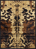 Tribes Gc Yls4008 Multi 5 Ft. 3 In. X 7 Ft. 3 In. Southwest Area Rug Black Polypropylene
