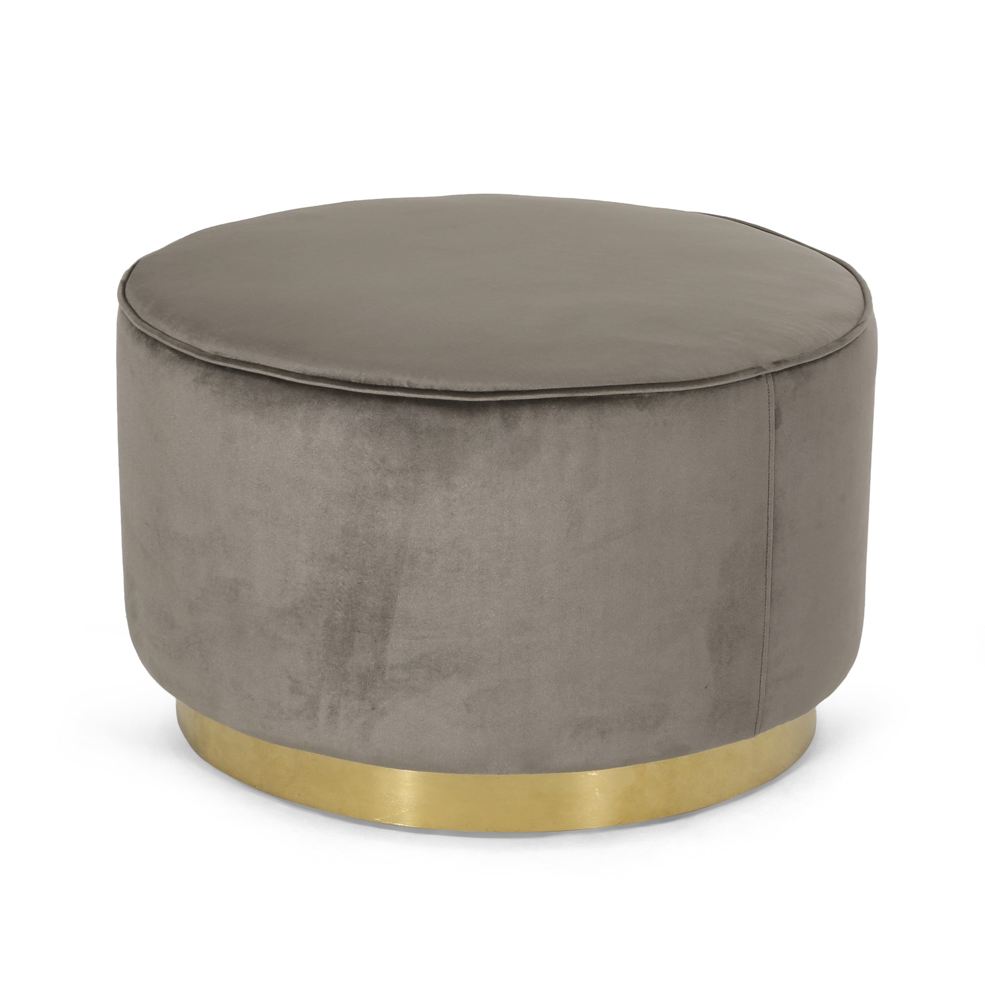 Swivel Ottoman Grey Altay Velvet