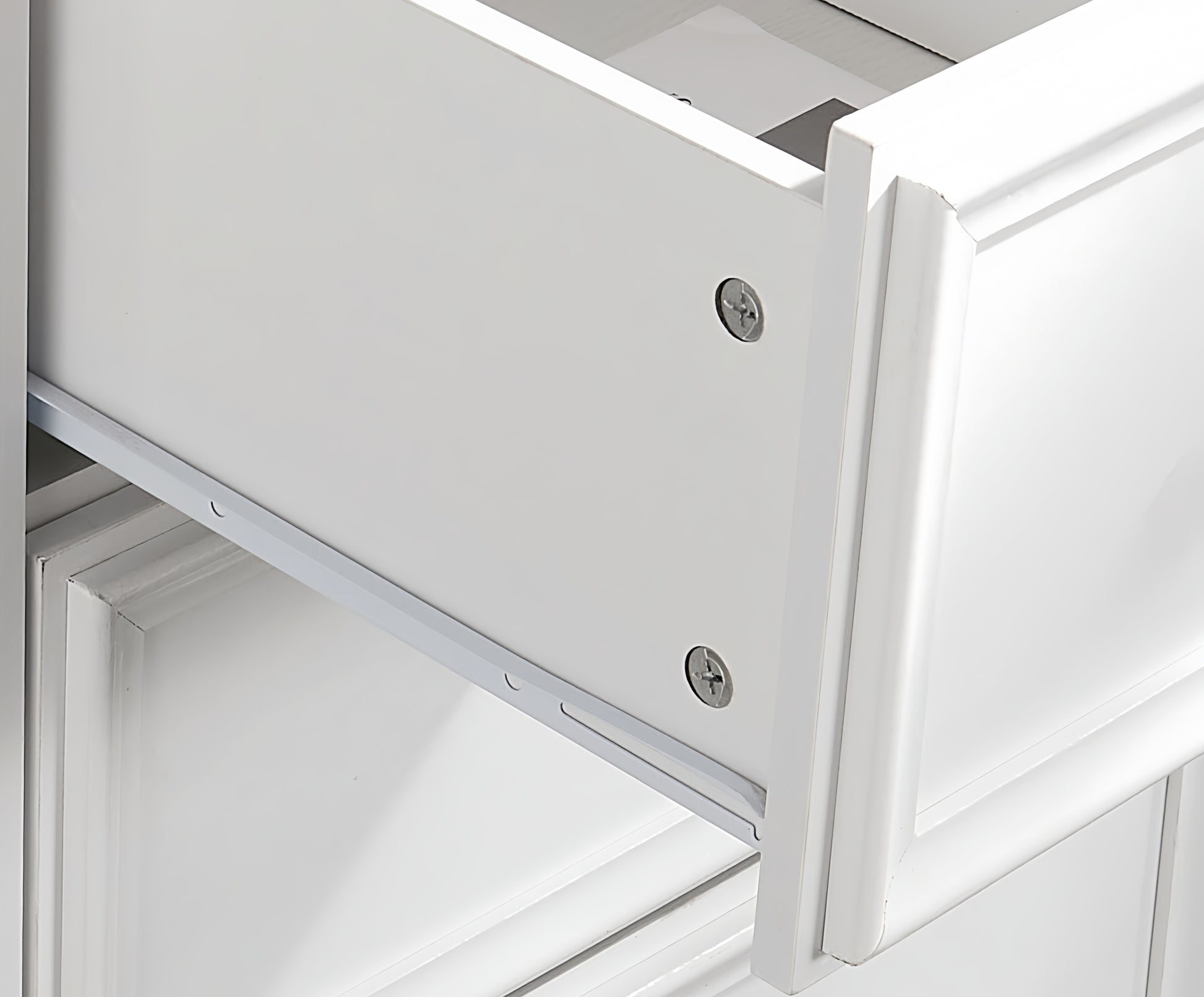 Modern 7 Drawers Dresser 7 Drawers Cabinet,Chest Of Drawers Closet Organizers And Storage Clothes Storage Drawers Cabinet For Living Room, Farmhouse Dresser Organizer White White Mdf