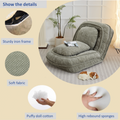 Human Dog Bed ,Lazy Sofa Couch ,5 Adjustable Position,Sit,Sleep,Fold,Suit To Put In Bedroom, Living Room ,Space Saving Design,Green Green Polyester Metal Primary Living Space Medium Soft Cushion Back Modern Foam Polyester